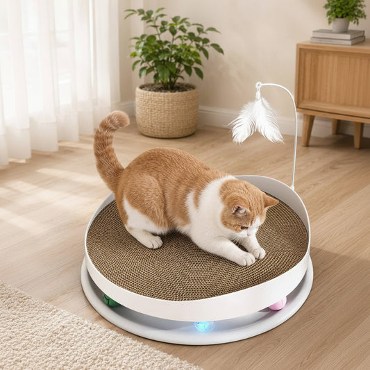 PurrPlay 3-in-1 Cat Scratcher